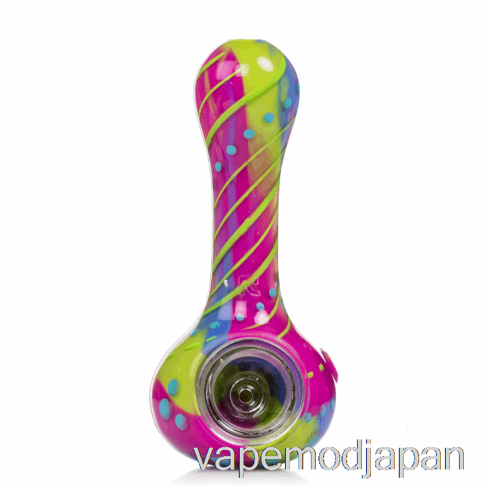 Vape Japan Eyce Oraflex フローラルシリコンスプーン わたあめ(ブルー/グリーン/パープル)